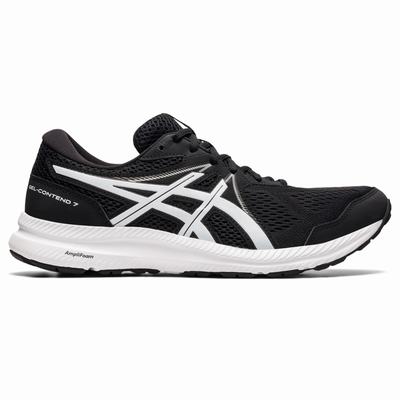 Férfi Asics Gel-Contend 7 (4E) Futócipő AS7394618 Fekete/Fehér